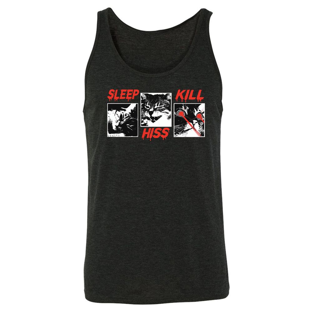 Unisex Jersey Tank - RBG8KV64 - Charcoal Black Triblend - 5