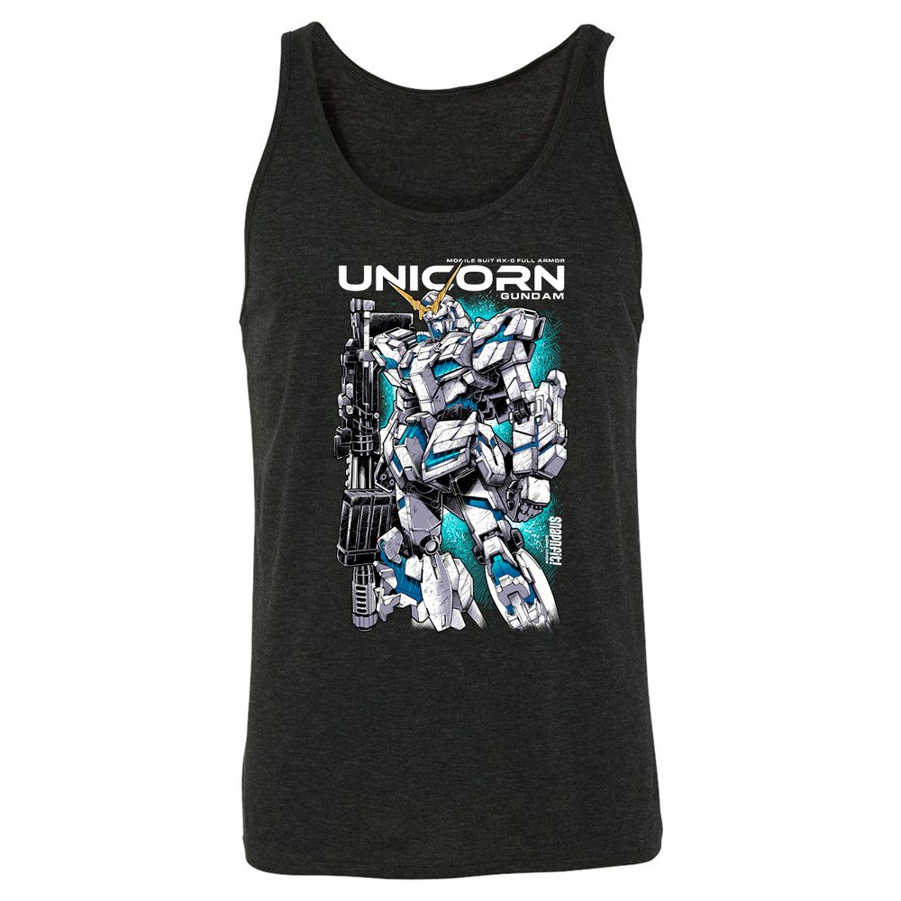 Unisex Jersey Tank - CS5JEB1V - Charcoal Black Triblend - 5