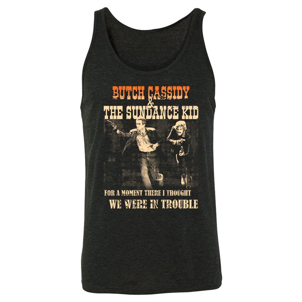 Butch Cassidy and The Sundance Kid - Charcoal Black Triblend - 5