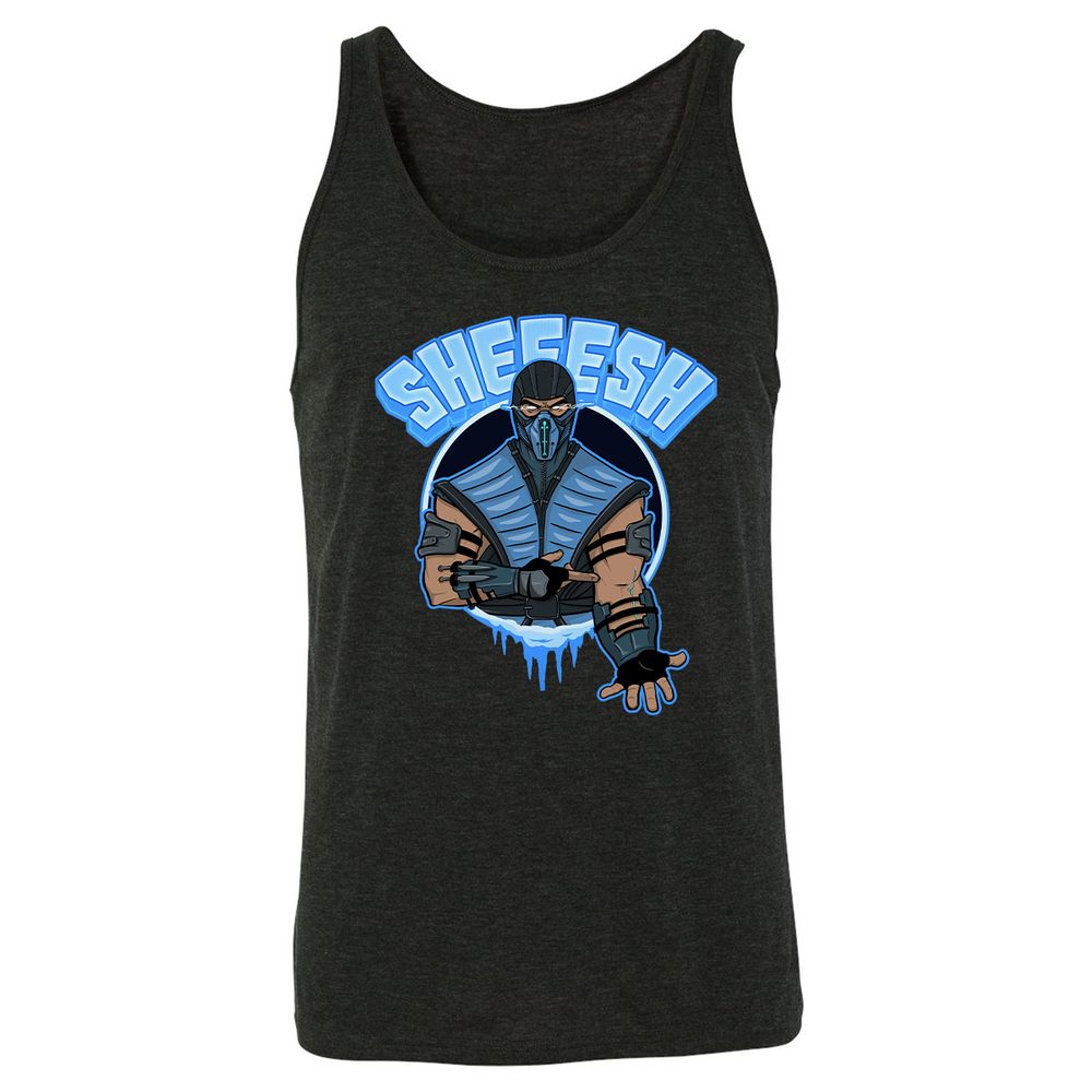 Unisex Jersey Tank - VF7SVEER - Charcoal Black Triblend - 5
