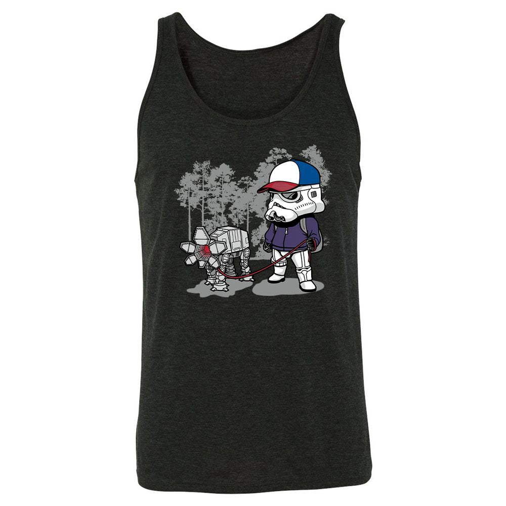 Unisex Jersey Tank - CBUV95ZJ - Charcoal Black Triblend - 5