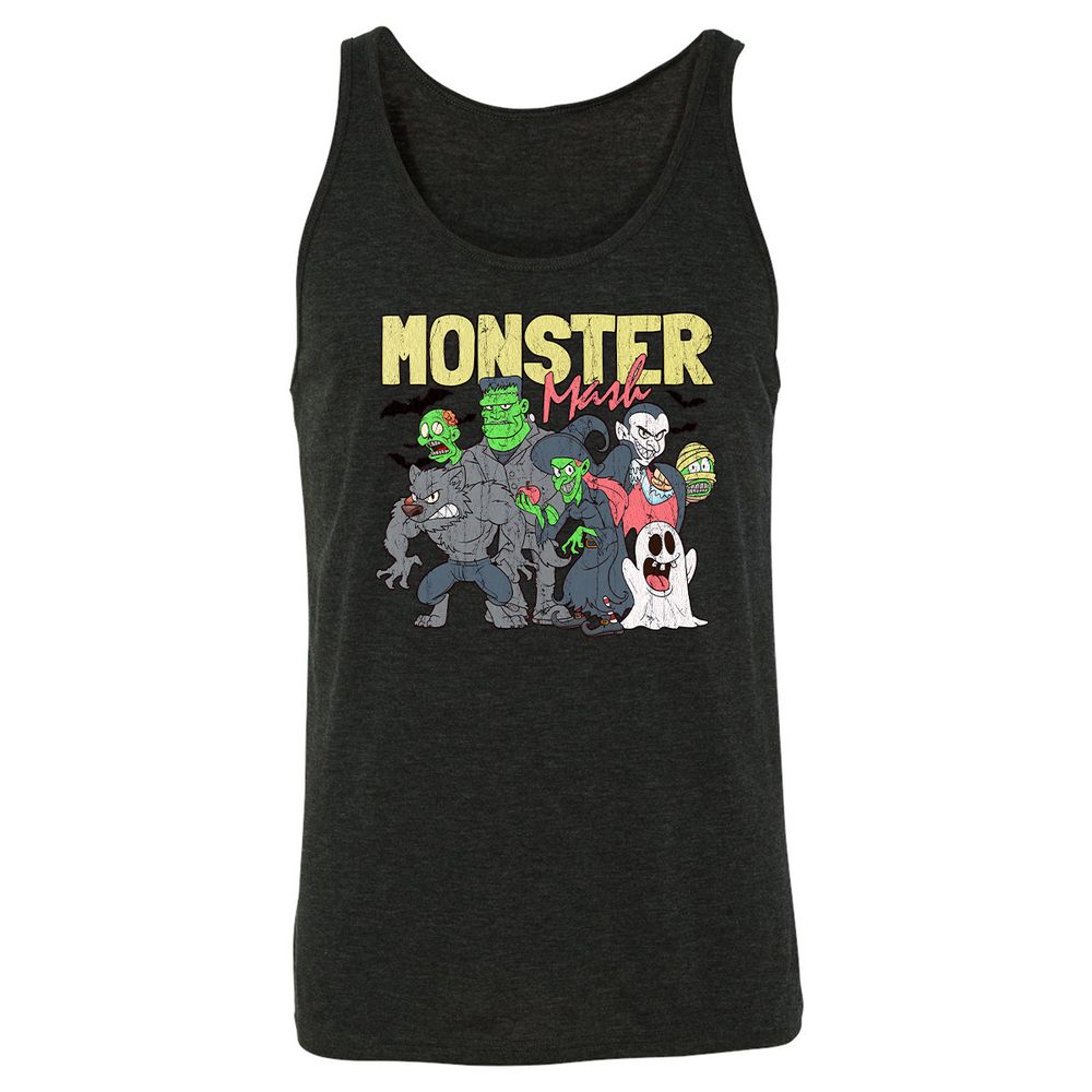 Unisex Jersey Tank - C7RYBBFF - Charcoal Black Triblend - 5