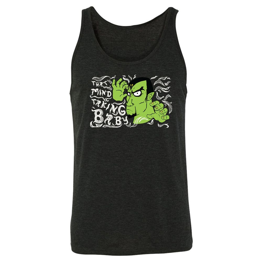 Unisex Jersey Tank - F3F1F3BM - Charcoal Black Triblend - 5