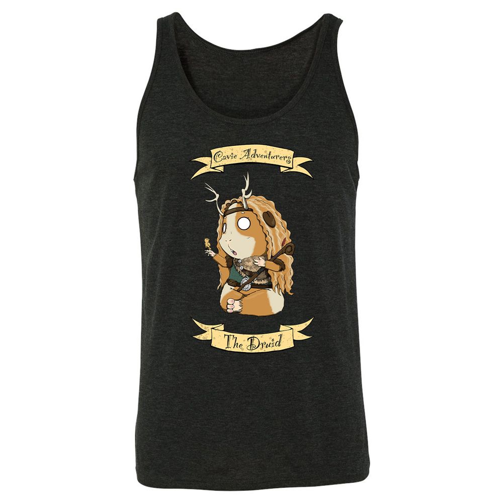 Unisex Jersey Tank - J3VUBFZY - Charcoal Black Triblend - 5