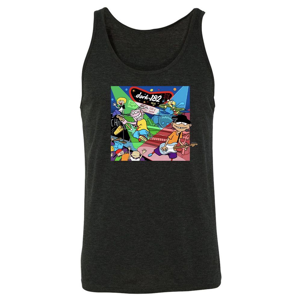 Unisex Jersey Tank - 83T9A3JU - Charcoal Black Triblend - 5