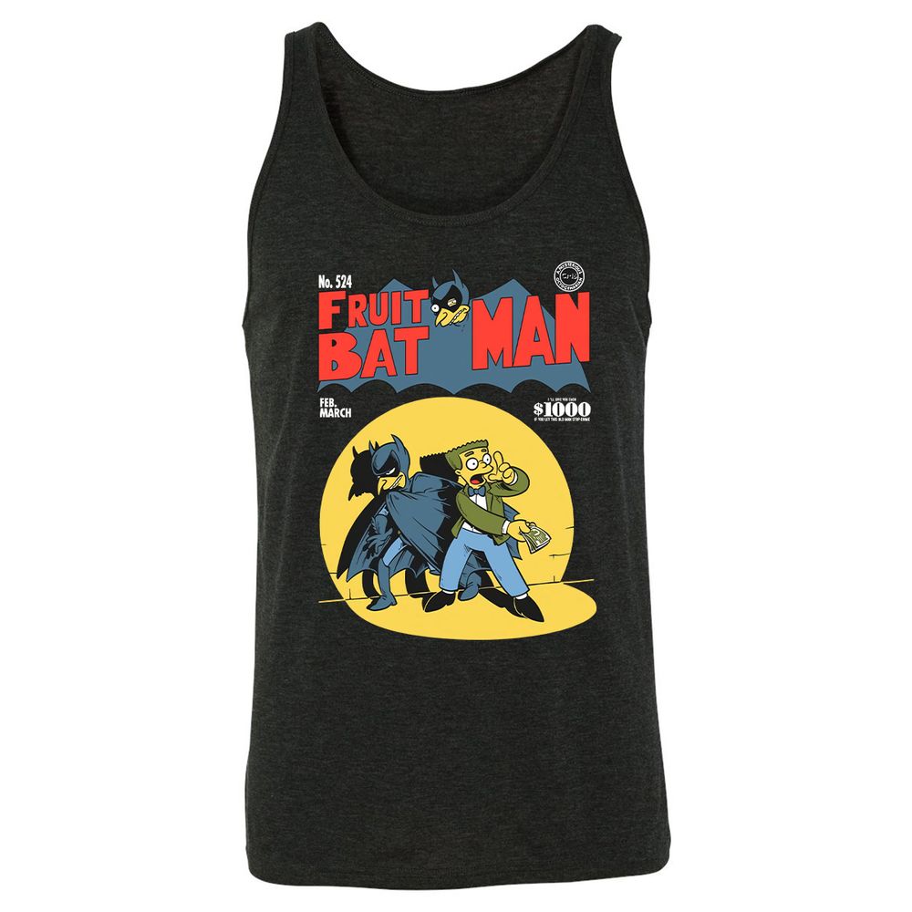 Unisex Jersey Tank - 6J53K57M - Charcoal Black Triblend - 5