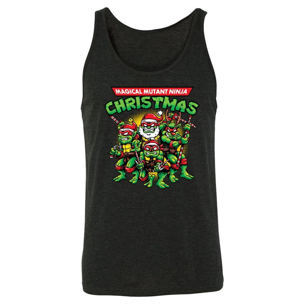 Unisex Jersey Tank - ZUAY4N79 - Charcoal Black Triblend - 5