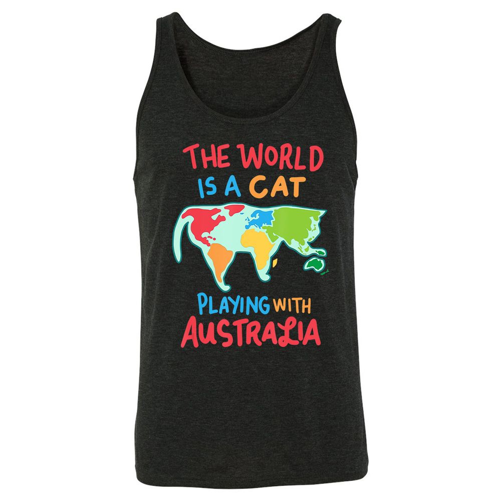 Unisex Jersey Tank - SF94Q1GU - Charcoal Black Triblend - 5