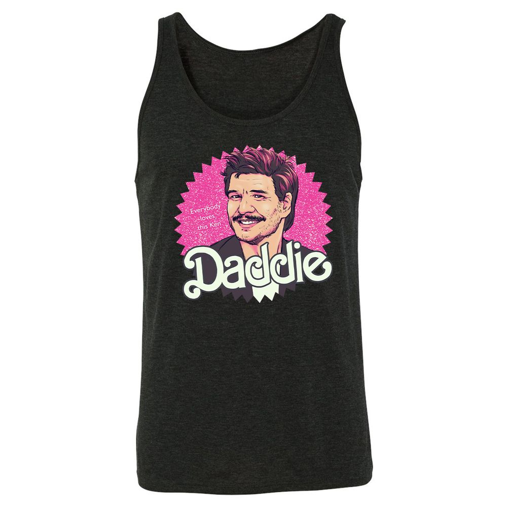Unisex Jersey Tank - WKKCYU85 - Charcoal Black Triblend - 5