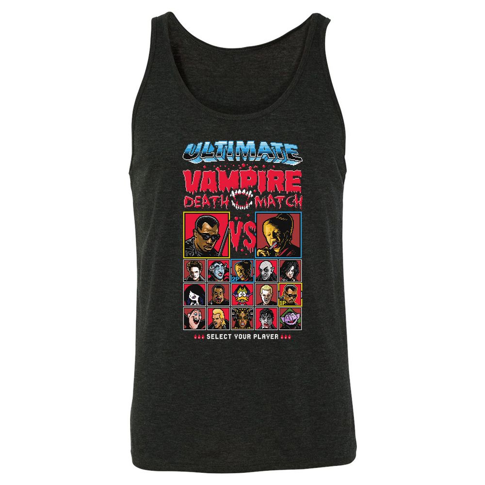 Unisex Jersey Tank - Y2W9KCVK - Charcoal Black Triblend - 5