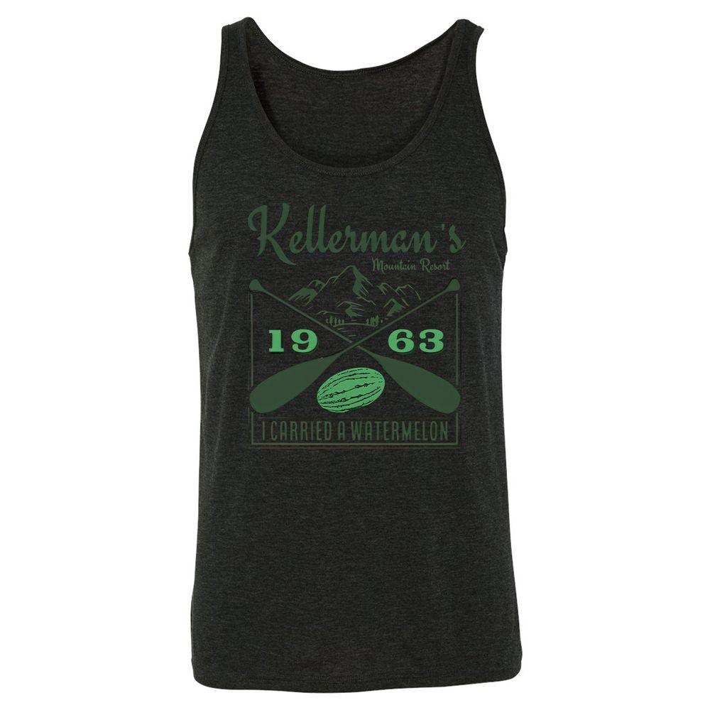 Unisex Jersey Tank - 5HZQZ1KT - Charcoal Black Triblend - 5