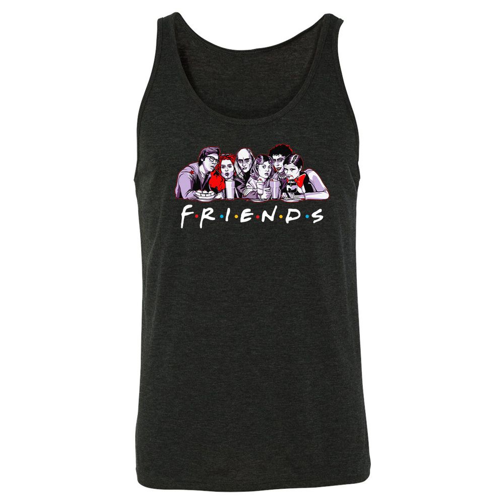 Unisex Jersey Tank - WR1GALQA - Charcoal Black Triblend - 5