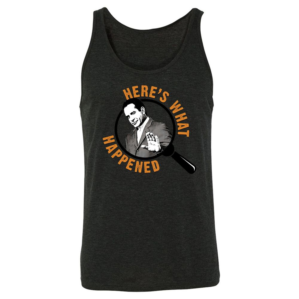 Unisex Jersey Tank - 458WS1PJ - Charcoal Black Triblend - 5