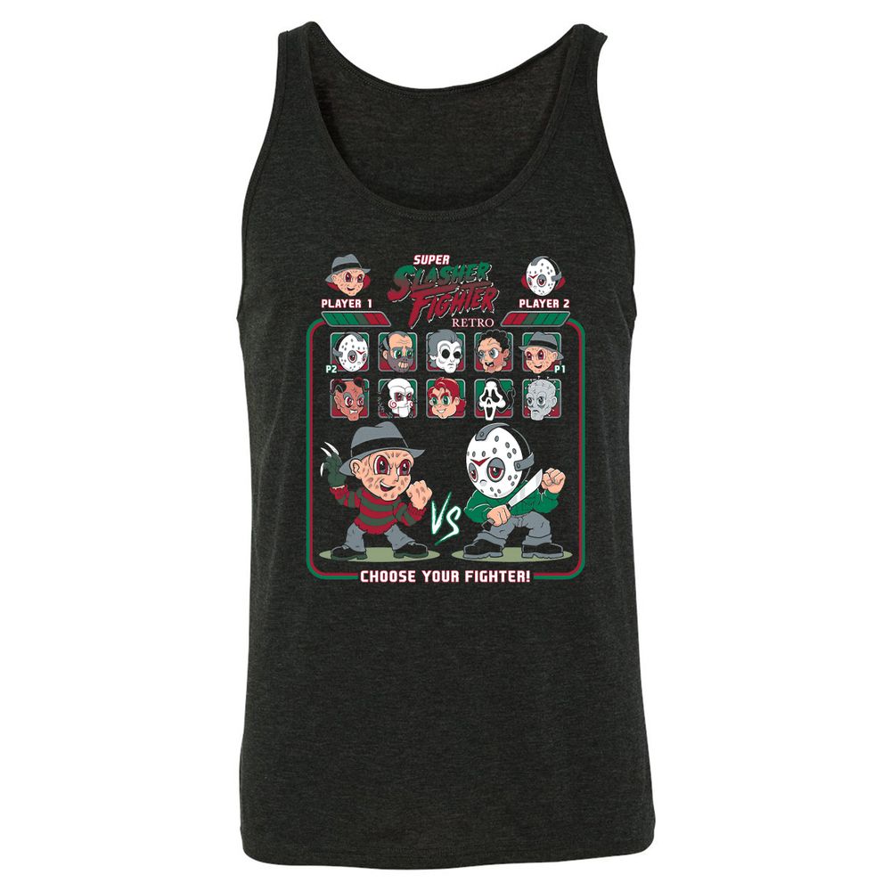 Unisex Jersey Tank - CFF5JYSE - Charcoal Black Triblend - 5