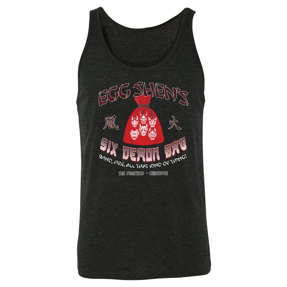 Unisex Jersey Tank - N2L8R8EG - Charcoal Black Triblend - 5
