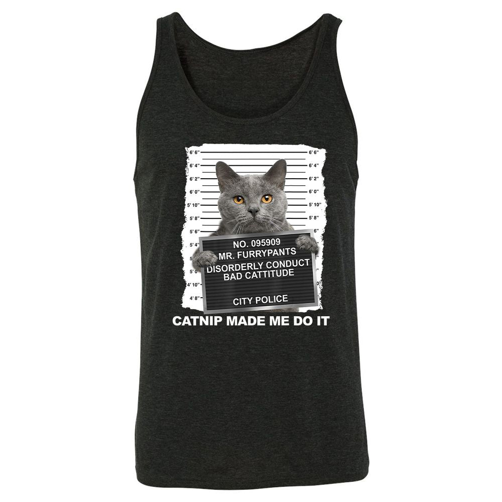 Unisex Jersey Tank - ZJB5R19E - Charcoal Black Triblend - 5