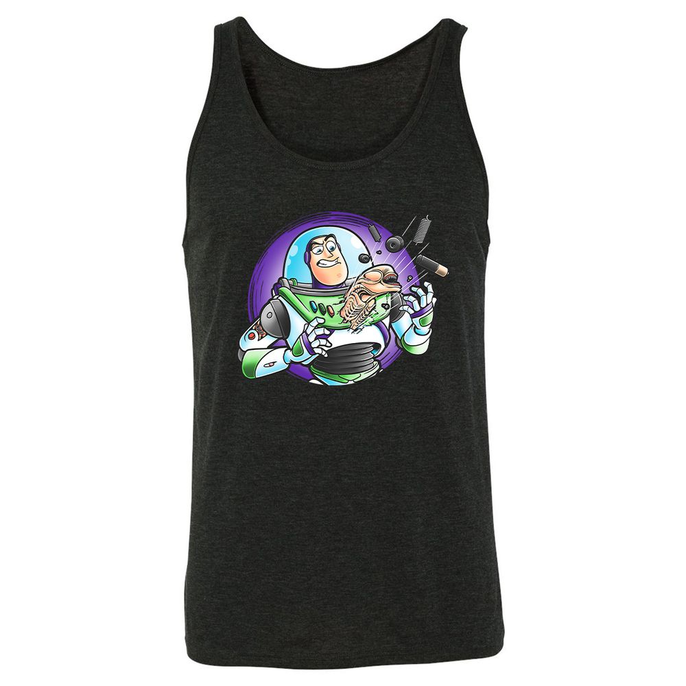 Unisex Jersey Tank - G9HGXUV6 - Charcoal Black Triblend - 5