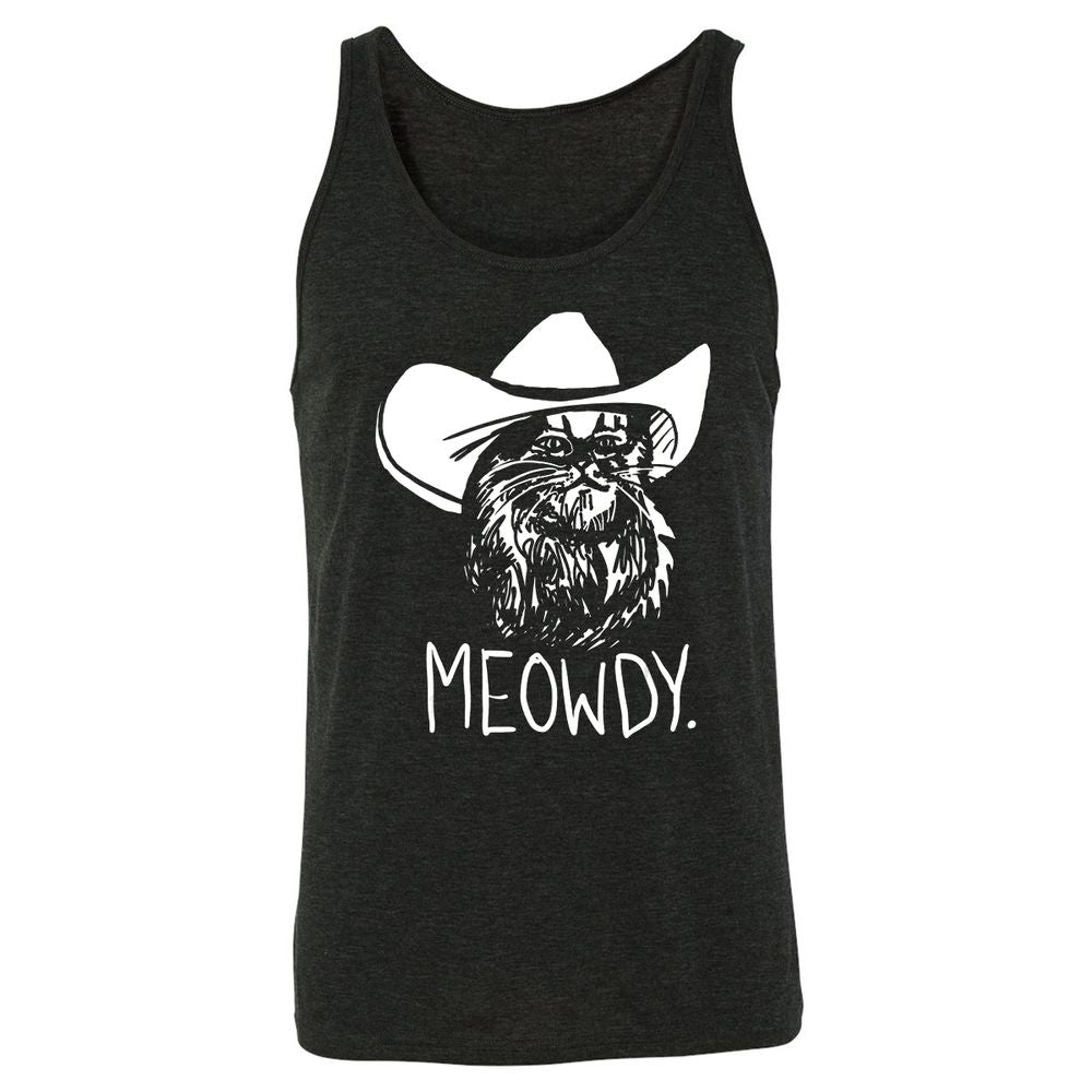 Unisex Jersey Tank - ANKFQ3ZE - Charcoal Black Triblend - 5