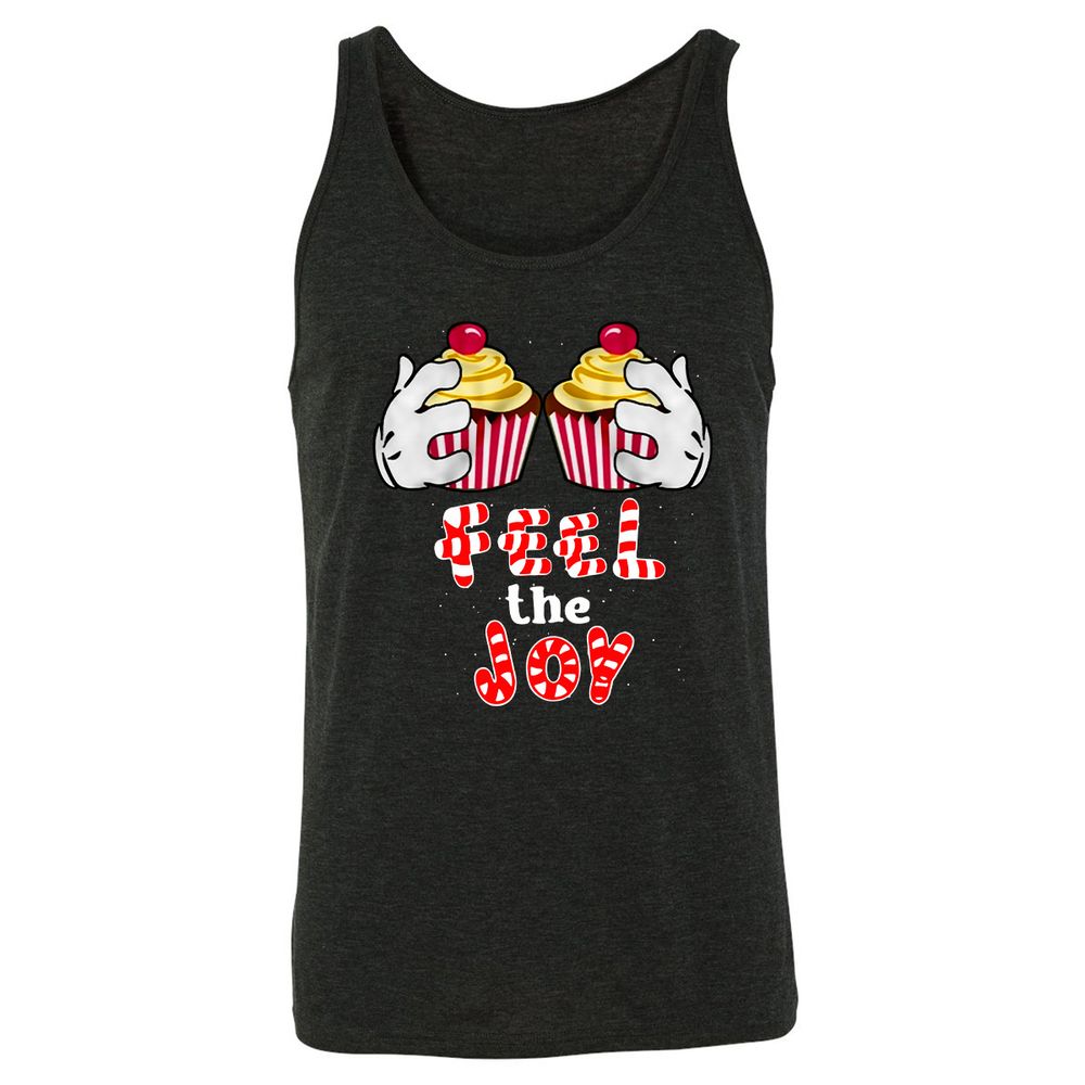 Unisex Jersey Tank - XG9DJ2CU - Charcoal Black Triblend - 5