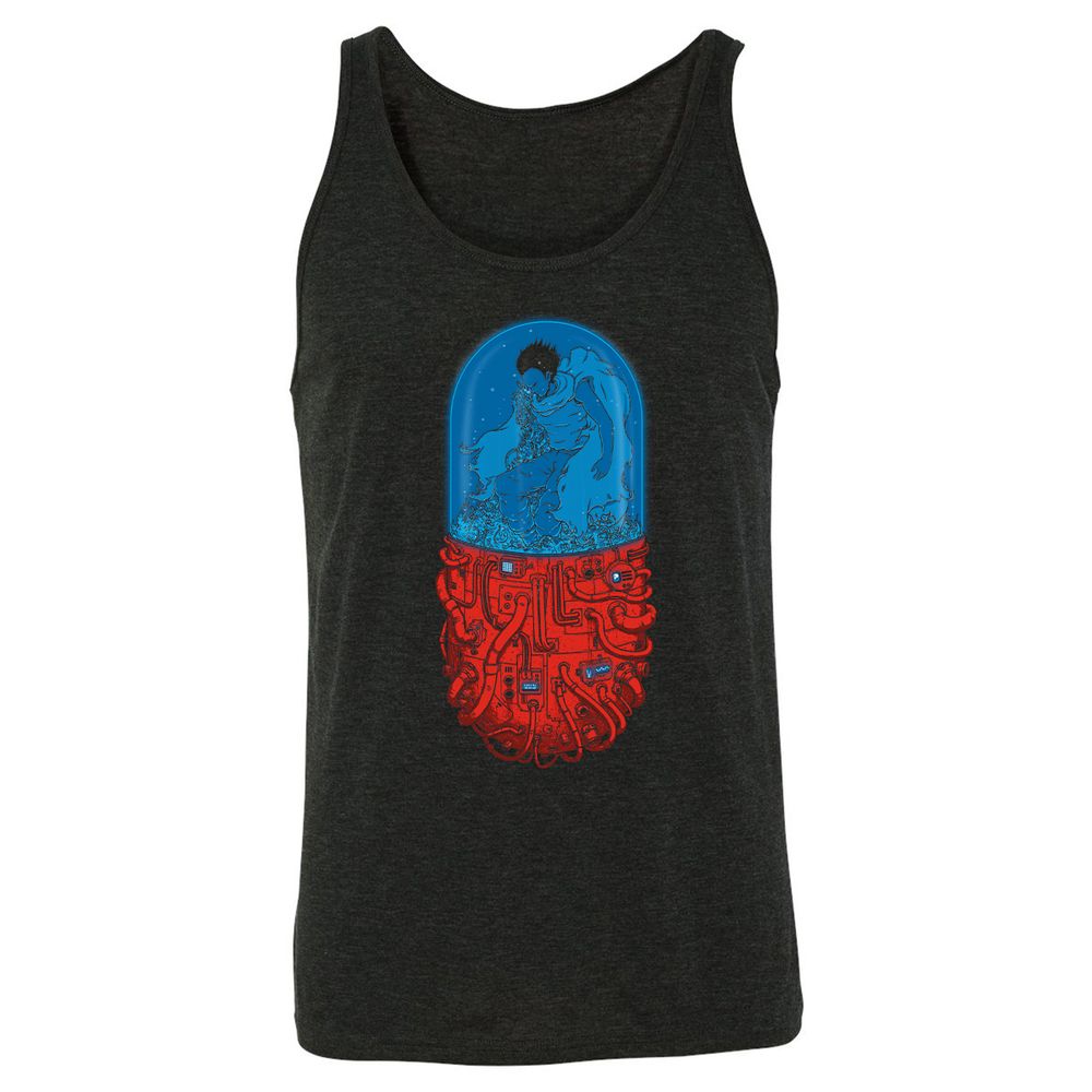 Unisex Jersey Tank - Z2N1Z2KW - Charcoal Black Triblend - 5