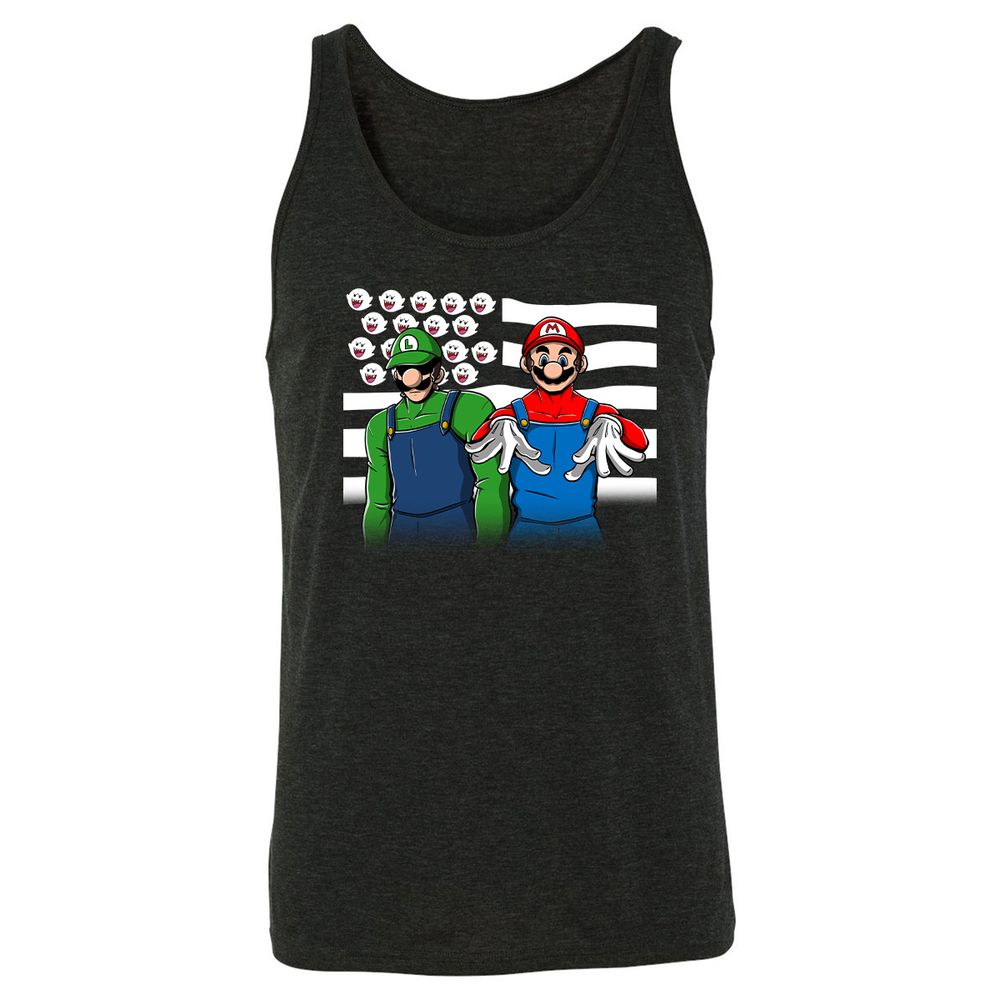 Unisex Jersey Tank - NHDQPE22 - Charcoal Black Triblend - 5