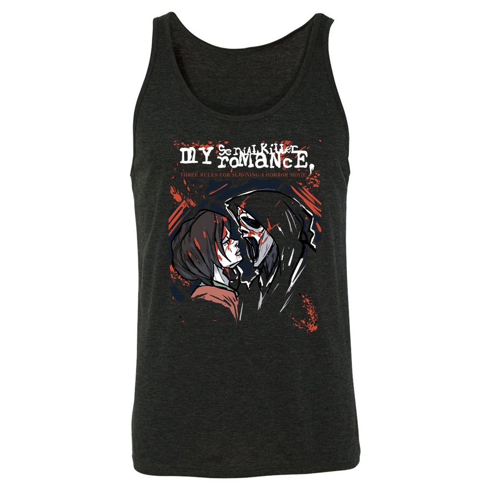 Unisex Jersey Tank - 49JYPF3L - Charcoal Black Triblend - 5