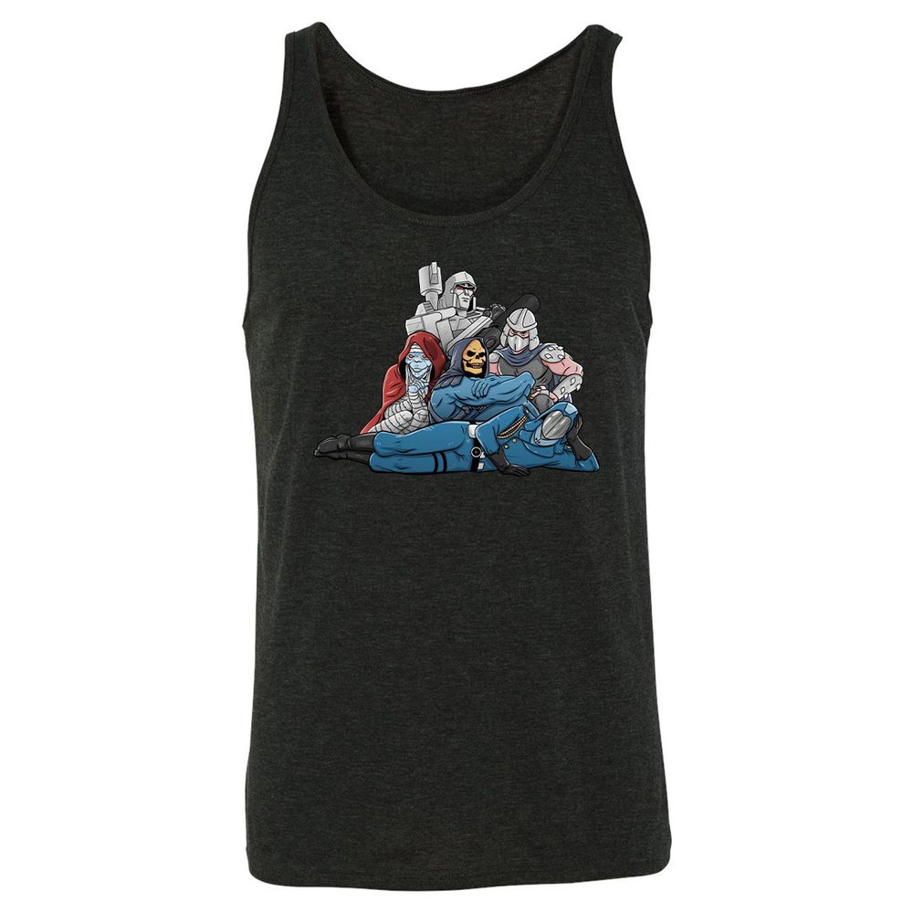 Unisex Jersey Tank - 98ZC57Y9 - Charcoal Black Triblend - 5