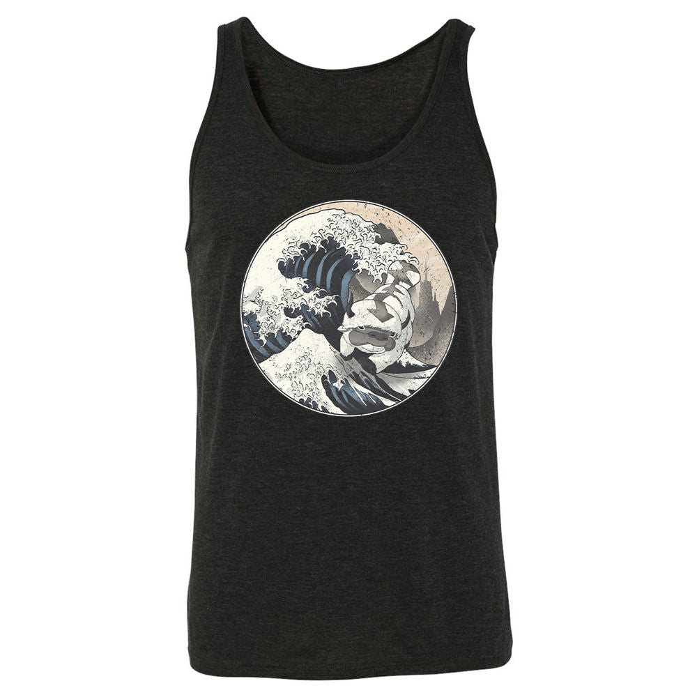 Unisex Jersey Tank - 6Q78W2C3 - Charcoal Black Triblend - 5