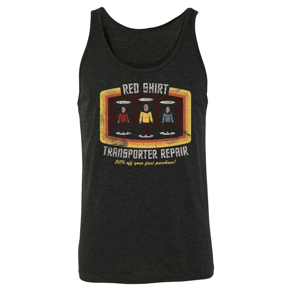 Unisex Jersey Tank - 9QQ3ERHD - Charcoal Black Triblend - 5