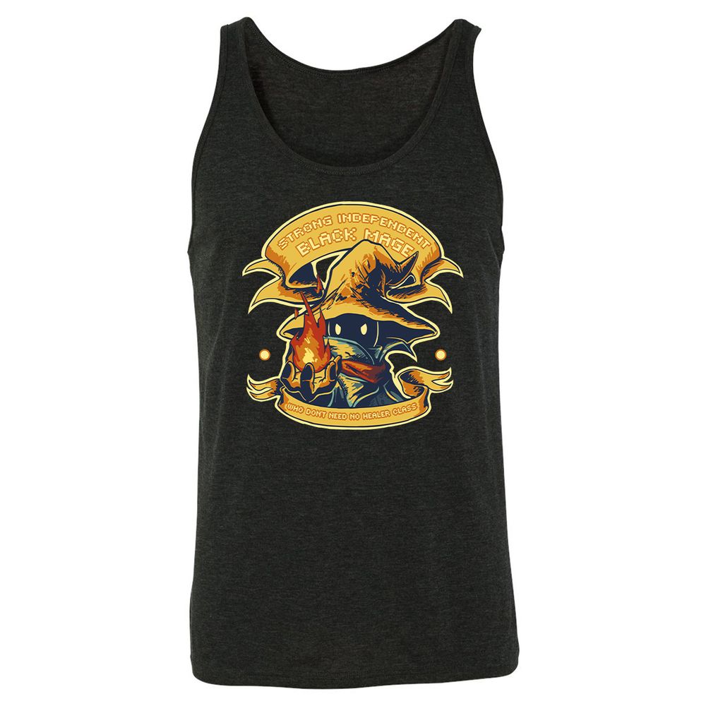 Unisex Jersey Tank - TYTGS1J9 - Charcoal Black Triblend - 5