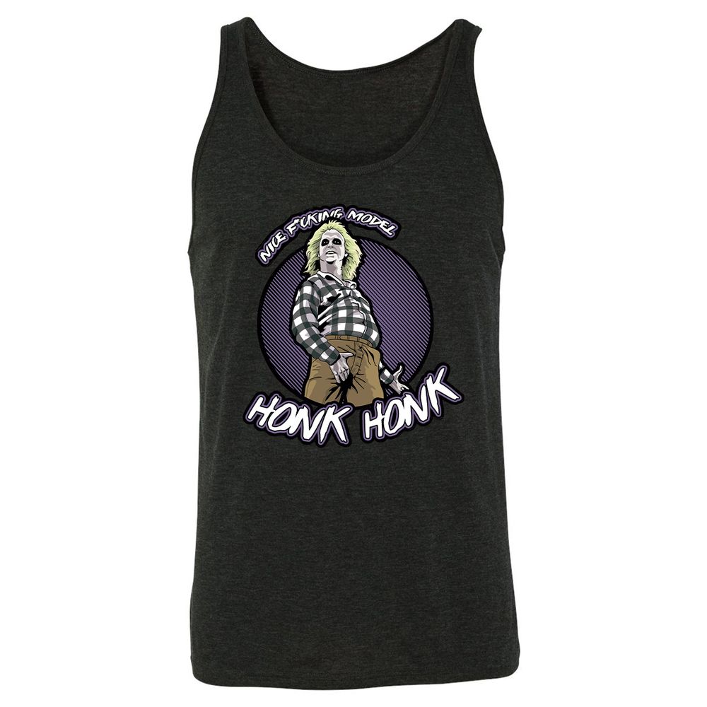 Unisex Jersey Tank - JSL4AD5N - Charcoal Black Triblend - 5