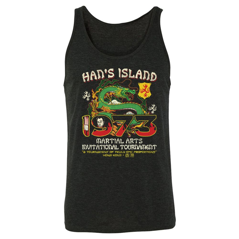 Unisex Jersey Tank - F5DGGN6Z - Charcoal Black Triblend - 5
