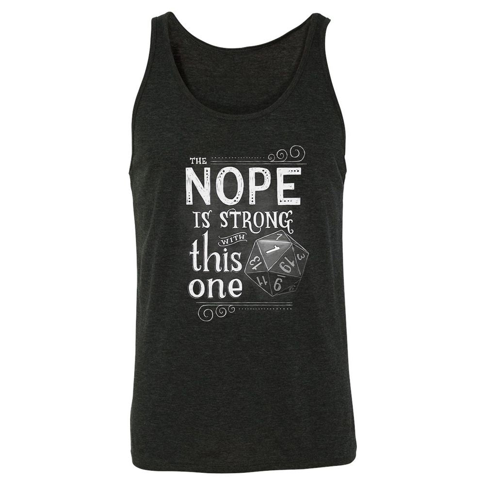 Unisex Jersey Tank - Y96HA5SC - Charcoal Black Triblend - 5