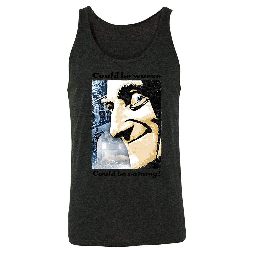 Unisex Jersey Tank - RK69APDT - Charcoal Black Triblend - 5