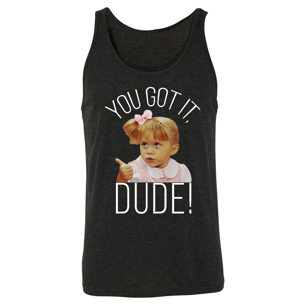 Unisex Jersey Tank - G5H2LRHF - Charcoal Black Triblend - 5