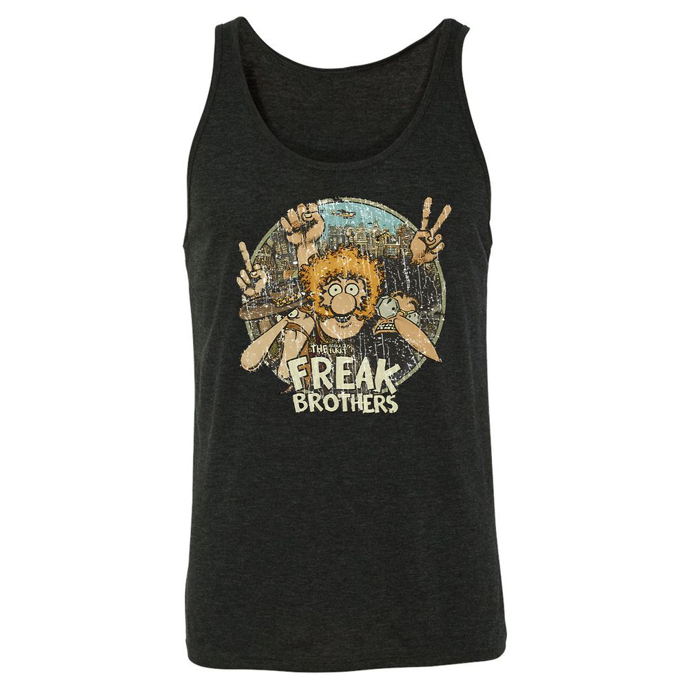 Unisex Jersey Tank - KG855HRL - Charcoal Black Triblend - 5