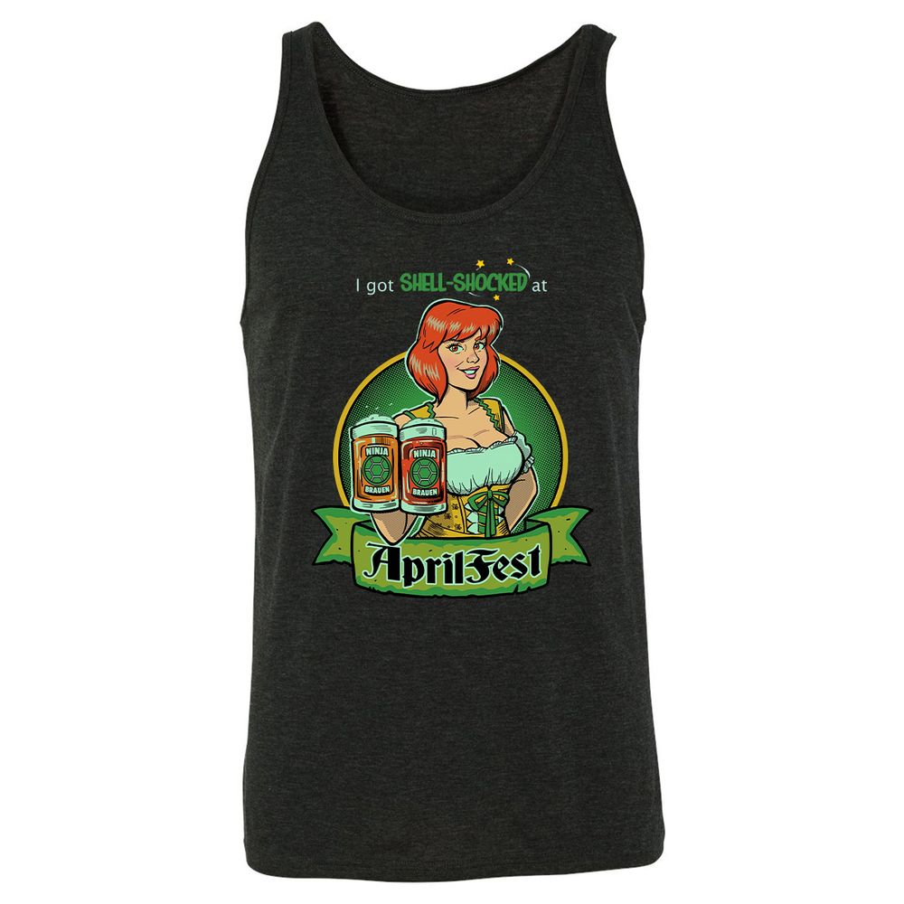 Unisex Jersey Tank - 53PZZSRB - Charcoal Black Triblend - 5