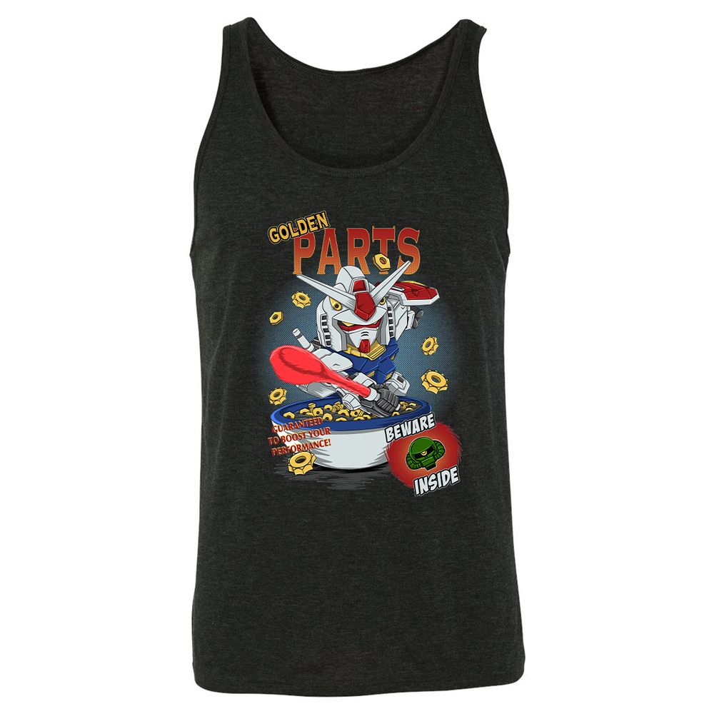 Unisex Jersey Tank - 1YJRW7XS - Charcoal Black Triblend - 5