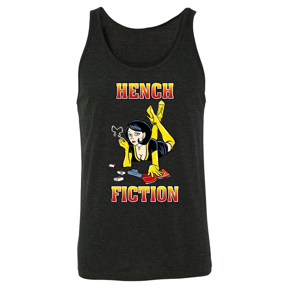 Unisex Jersey Tank - QRA4GYRR - Charcoal Black Triblend - 5