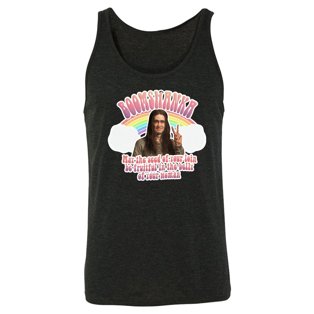 Unisex Jersey Tank - JEY7MZ4F - Charcoal Black Triblend - 5