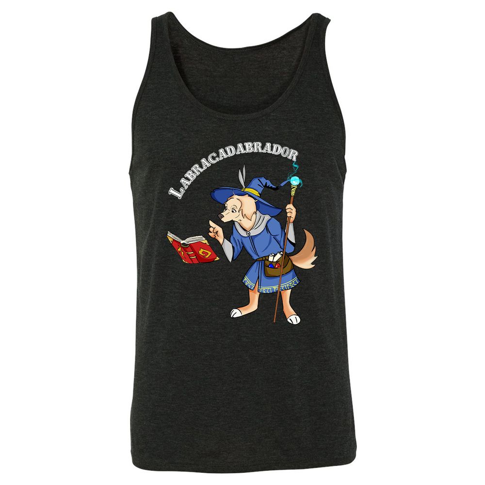 Unisex Jersey Tank - S8B42TMD - Charcoal Black Triblend - 5