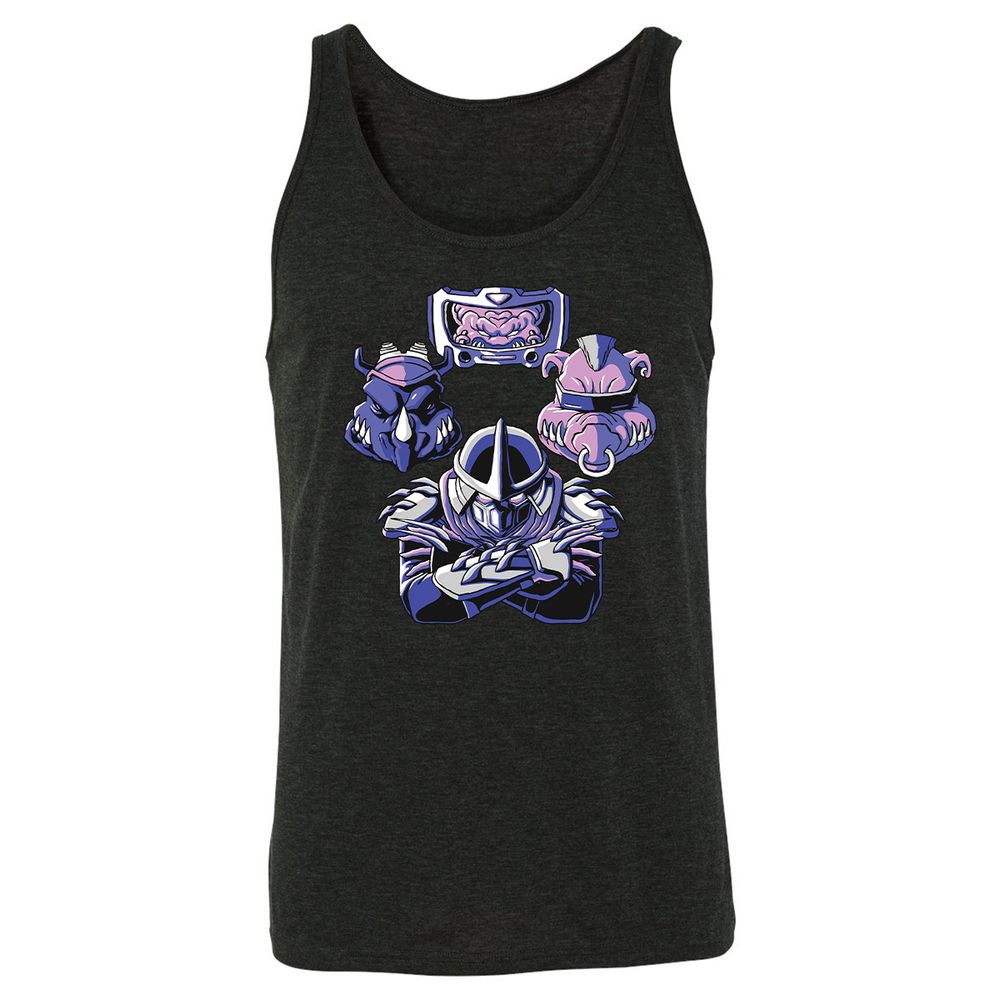 Unisex Jersey Tank - SHURA5NB - Charcoal Black Triblend - 5