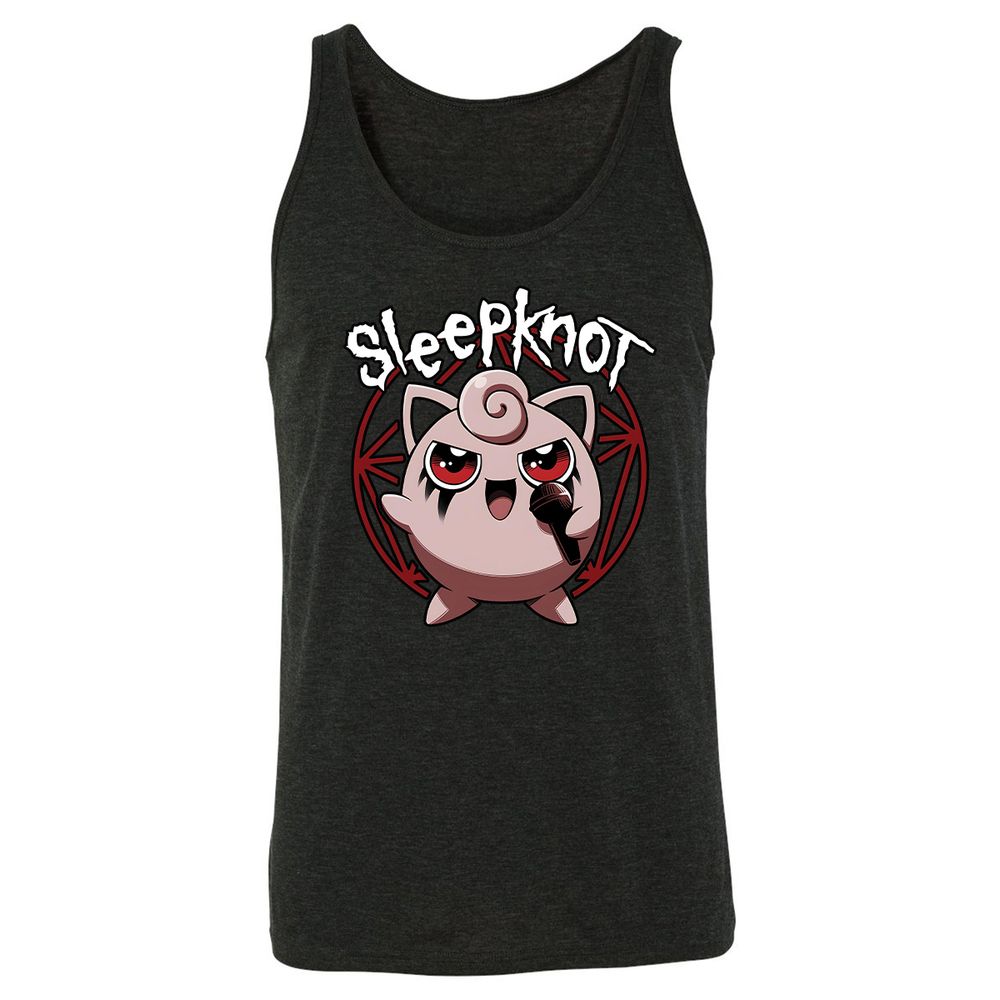 Unisex Jersey Tank - JJZXJNG5 - Charcoal Black Triblend - 5