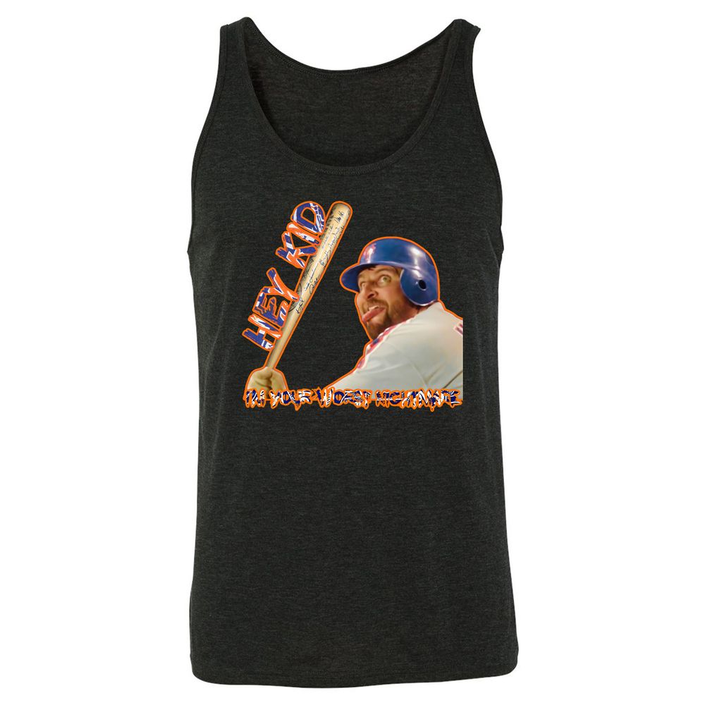 Unisex Jersey Tank - QZKMX6EG - Charcoal Black Triblend - 5