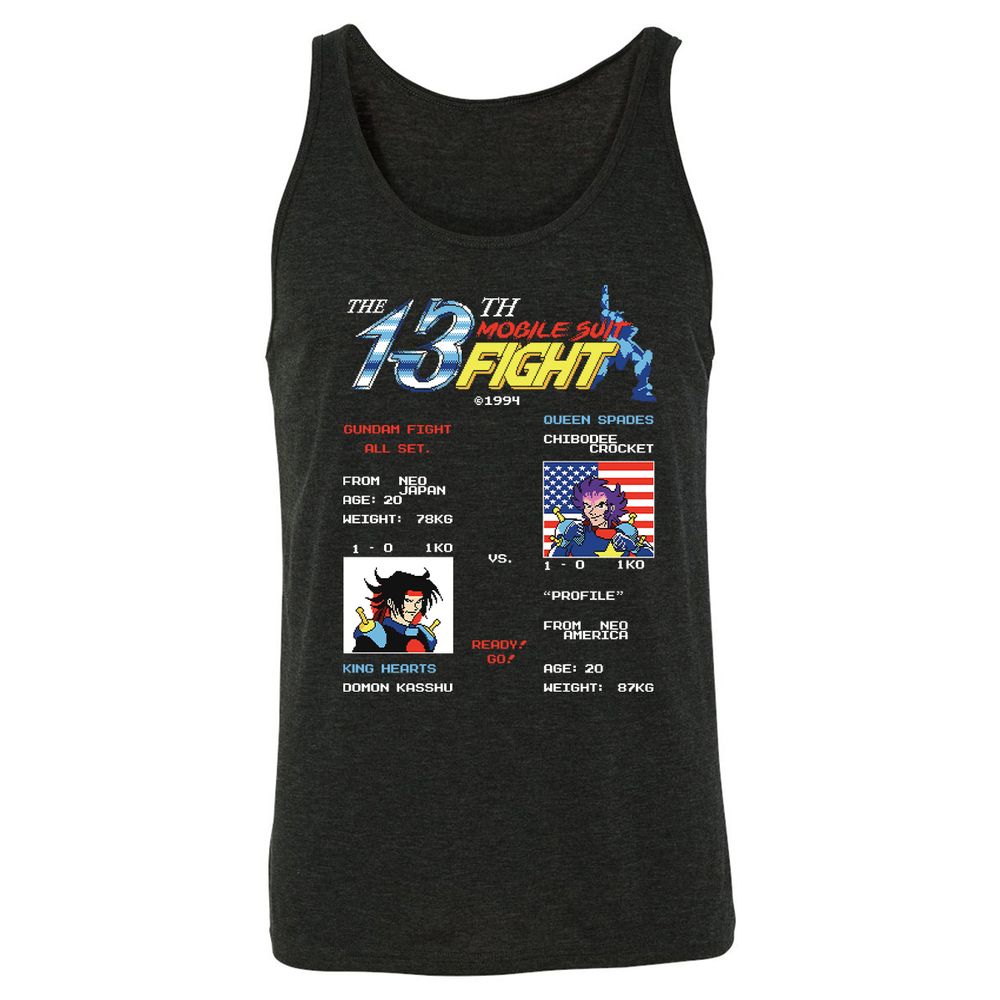 Unisex Jersey Tank - 2GW7JPRL - Charcoal Black Triblend - 5