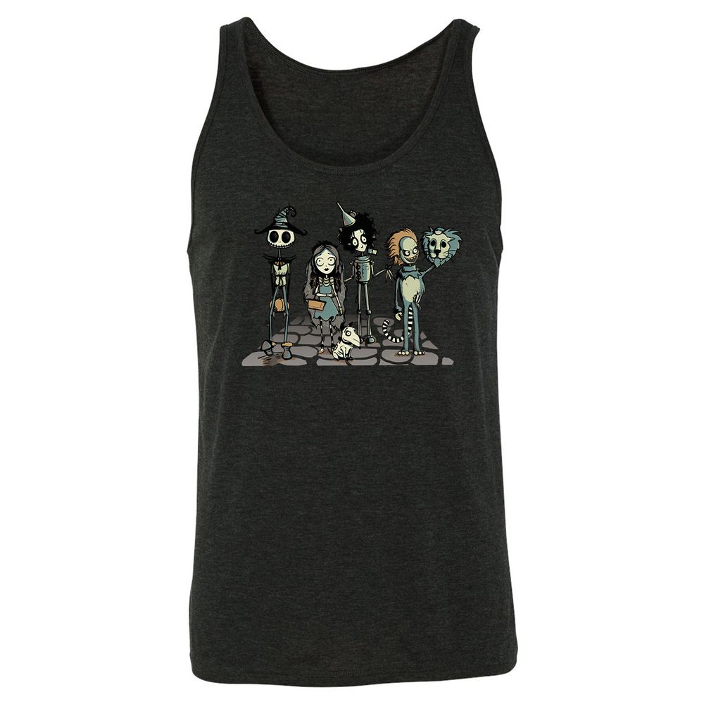 Unisex Jersey Tank - M1SLPTFJ - Charcoal Black Triblend - 5