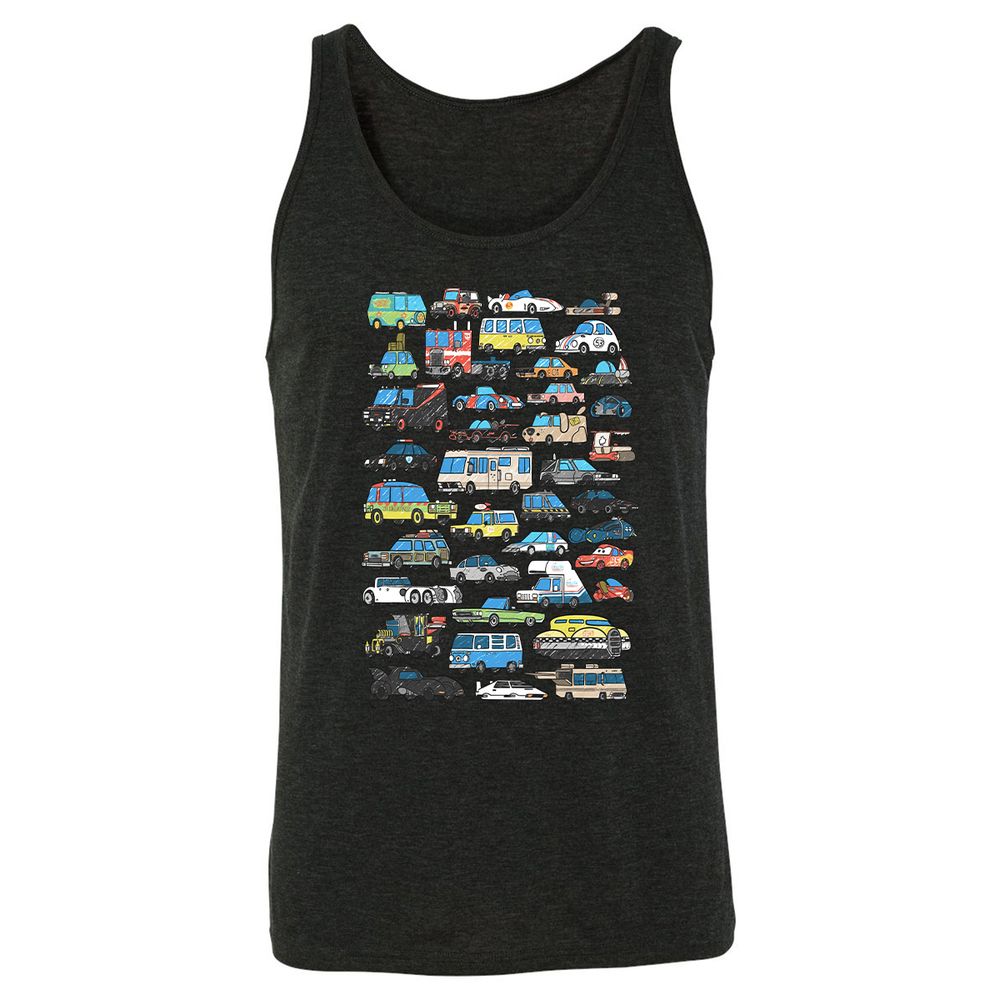 Unisex Jersey Tank - TW2GG8BT - Charcoal Black Triblend - 5