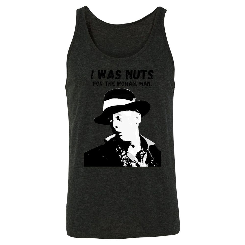 I was nuts for the woman, man - Charcoal Black Triblend - 5