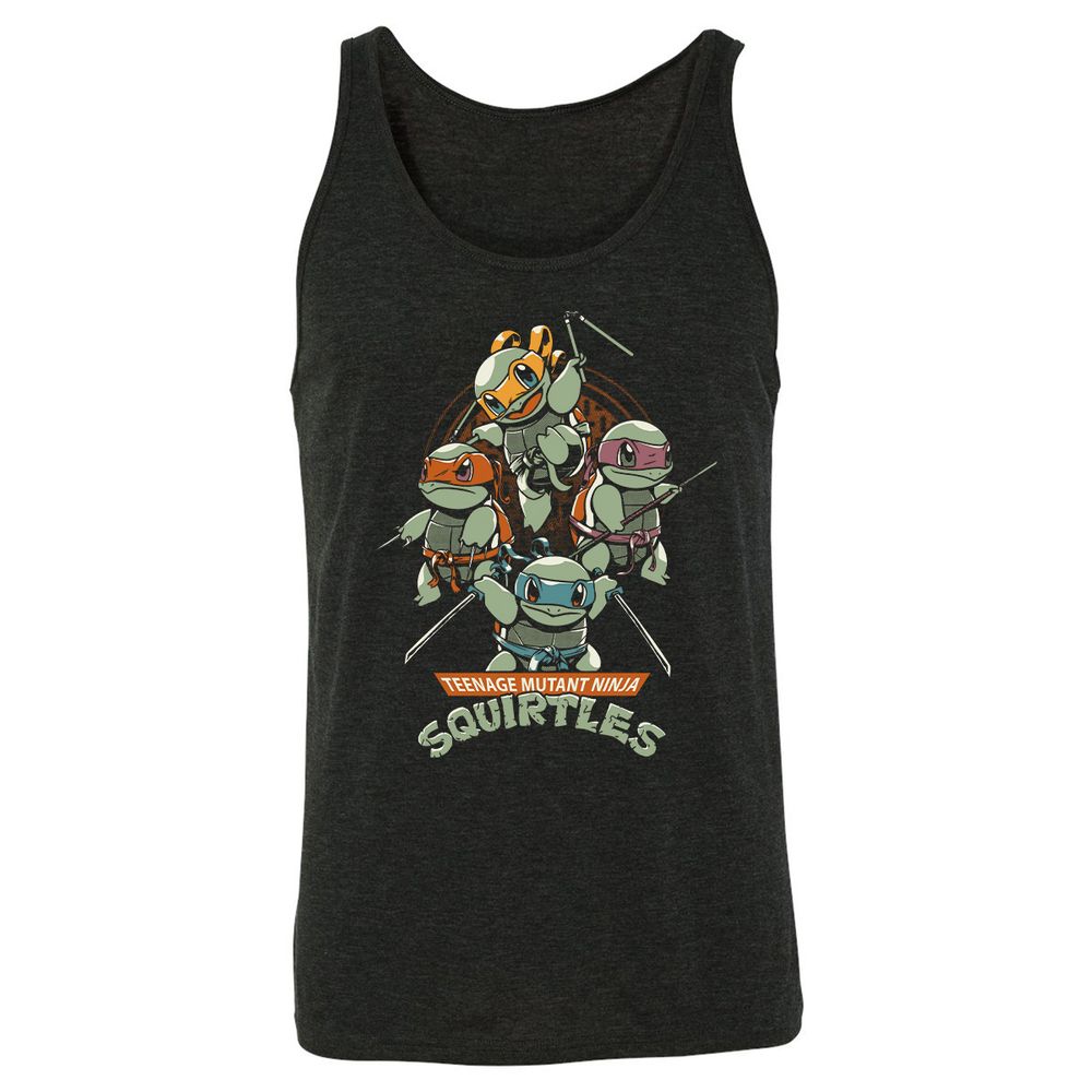 Unisex Jersey Tank - MVCU7YRJ - Charcoal Black Triblend - 5