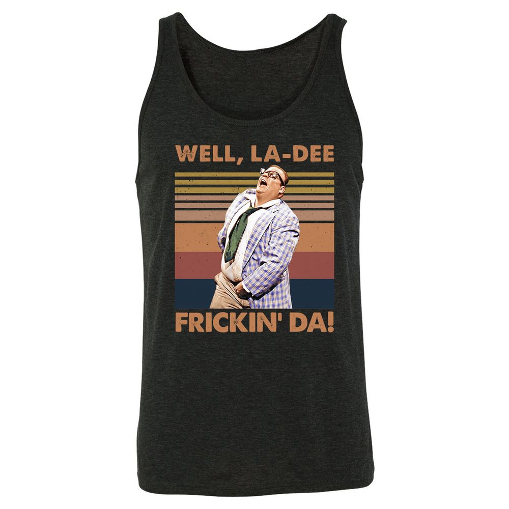 Unisex Jersey Tank - LNH3BQ1B - Charcoal Black Triblend - 5